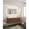 Mondiaz VICA ensemble de meuble de salle de bain - 150cm - meuble sous-vasque reposant - 2 tiroirs - lavabo moon milieu - 1 trou de robinet - version XL 60cm haut SW1089717