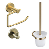 Fortifura Calvi Toiletset 3-delig Geborsteld Messing PVD (Goud) SW809435