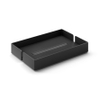 Zack Potes porte-savon noir acier inoxydable SW538608