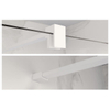 FortiFura Galeria barre de renfort rallongée 200cm pour douche à l'italienne - avec kit de fixation - blanc mat SW927768