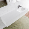 MONDIAZ LAGOM 150cm badmeubel solid surface talc 2 lades Wastafel cloud rechts 1 kraangat SW409026 MONDIAZ LAGOM 150cm badmeubel solid surface talc 2 lades Wastafel cloud rechts 1 kraangat SW409026