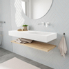 MONDIAZ ALAN 120cm badmeubel planchet washed oak Vrijhangende wastafel cloud rechts zonder kraangat kleur talc SW408775 MONDIAZ ALAN 120cm badmeubel planchet washed oak Vrijhangende wastafel cloud rechts zonder kraangat kleur talc SW408775