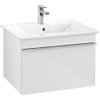Villeroy en Boch Venticello wastafelonderbouwkast met 1 lade voor wastafel 60.3x50.2x42cm glans wit 1025473 Villeroy en Boch Venticello wastafelonderbouwkast met 1 lade voor wastafel 60.3x50.2x42cm glans wit 1025473