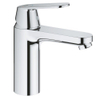 Grohe Eurosmart Cosmopolitan waterbesparende wastafelkraan met medium uitloop chroom 0465031 Grohe Eurosmart Cosmopolitan waterbesparende wastafelkraan met medium uitloop chroom 0465031