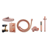 Wiesbaden Caral one-pack inbouwthermostaatset rond type 501 geborsteld koper 20cm SW385047 Wiesbaden Caral one-pack inbouwthermostaatset rond type 501 geborsteld koper 20cm SW385047