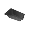 Xenz Palau baignoire sans panneau 180x130cm avec pieds sans vidage Acrylique Ebony mat SW103492 Xenz Palau baignoire sans panneau 180x130cm avec pieds sans vidage Acrylique Ebony mat SW103492