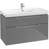 Villeroy & boch Subway 2.0 wastafelonderkast 98.7x59x44.9cm Glossy grey SW118754 Villeroy & boch Subway 2.0 wastafelonderkast 98.7x59x44.9cm Glossy grey SW118754