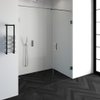 Saniclass Create douchedeur 170x200cm 2-delig profielloos met antikalk en 8mm veiligheidsglas chroom glans SW223737 Saniclass Create douchedeur 170x200cm 2-delig profielloos met antikalk en 8mm veiligheidsglas chroom glans SW223737