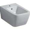 Geberit ICon Square wandbidet - 35x54x26cm gesloten vorm - met overloop - glans wit SW417274