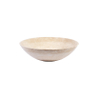 Saniclass Travertine - Waskom 42x42x12cm - rond - gemeleerd natuursteen SW1242436