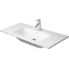 Duravit ME by Starck lavabo pour meuble 103x49cm avec 1 trou de robinet avec trop-plein avec WonderGliss blanc 0300959