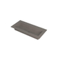 INK Kraft wastafel - 100x45x1cm - 1 wasbak - 0 kraangaten - Quartz beton SW439569