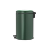 Brabantia NewIcon Poubelle à pédale - 20 litres - seau intérieur en plastique - pine green SW1117472