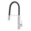 GROHE Concetto Robinet de cuisine avec mousseur extractible et inverseur automatique de jet douche à mousseur chrome SW86839