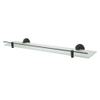 Haceka Kosmos Étagère - 60x12cm - verre - noir mat SW653968