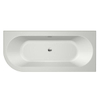 Xenz charley baignoire d'angle droite 180x80x60 edelweiss incl. 7006 kit de vidage/remplissage acier inoxydable SW380924 Xenz charley baignoire d'angle droite 180x80x60 edelweiss incl. 7006 kit de vidage/remplissage acier inoxydable SW380924