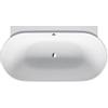 Duravit Luv baignoire demi autoportante 180x95cm blanc mat SW228000