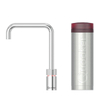 Quooker BE Nordic Square mitigeur d'eau bouillante - bec pivotant - réservoir PRO3 - Eau chaude / bouillante - Chrome SW795641