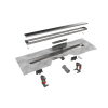 Easy Drain Compact 30 caniveau de douche taf low zero 80cm m1 garde d'eau 30 mm acier inoxydable brossé SW68933