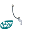 FugaFlow Eccelente Anta Combinaison vidage baignoire avec bonde clic-clac Inox brossé SW1123233