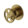 Hotbath Cobber @work partie apparente pour robinet d'arrêt laiton brossé chaud pvd SW440706