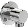 Villeroy & Boch Universal Showers coude mural pour montage mural Rond - chrome SW974368