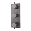 Wiesbaden Caral afbouwdeel thermostatisch 3 weg Gunmetal SW647700 Wiesbaden Caral afbouwdeel thermostatisch 3 weg Gunmetal SW647700