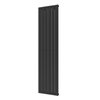 Plieger Cavallino Retto designradiator verticaal enkel middenaansluiting 1800x450mm 910W donkergrijs 7252980 Plieger Cavallino Retto designradiator verticaal enkel middenaansluiting 1800x450mm 910W donkergrijs 7252980