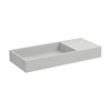 Clou Mini Wash Me lave-mains 56x24cm droit sans bonde Aluite Blanc mat SW9382