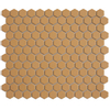The Mosaic Factory Hexagon mozaïektegel - 26x30cm - wand en vloertegel - Zeshoek/Hexagon - Porselein Tuscany Gold Mat SW1015066