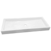 Best Design Proba lavabo à poser 100x45x9cm céramique blanc brillant SW280216