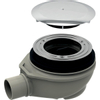 Geberit Setaplano Sifon - voor bad/douchebak B11.5xL16.3cm - 90cm - hoogglans chroom SW115549