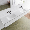 MONDIAZ LAGOM 200cm badmeubel solid surface urban 2 lades Wastafel cloud dubbel zonder kraangat SW409259 MONDIAZ LAGOM 200cm badmeubel solid surface urban 2 lades Wastafel cloud dubbel zonder kraangat SW409259