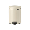Brabantia NewIcon Poubelle 5 litres avec seau intérieur en plastique Soft Beige SW767527 Brabantia NewIcon Poubelle 5 litres avec seau intérieur en plastique Soft Beige SW767527