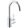 Grohe Eurosmart Cosmopolitan Wastafelkraan - L-Size - met afvoerplug - hoge draaibare uitloop - chroom SW225263