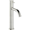 Crosswater MPRO Wastafelkraan hoog - 36.2cm - 1 gats uitloop - 14cm - zonder waste - geborsteld RVS SW486459