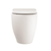 Crosswater Glide II Staand Toilet - 36.5x51x42.5cm - spoelrandloos - zonder zitting - mat wit SW765680