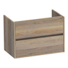 Saniclass Natural Wood NEXXT onderkast Hangend 80 Vintage Oak Geborsteld SW223361 Saniclass Natural Wood NEXXT onderkast Hangend 80 Vintage Oak Geborsteld SW223361