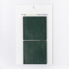 ÉCHANTILLON The Mosaic Factory Kasba Carrelage mosaïque - 9.7x9.7x0.65cm - Carrelage sol et mural - pour intérieur et extérieur carré - porcelaine Mat Forest Green SW862310