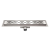 Aloni caniveau de douche - 70x11cm - inox SW1217495