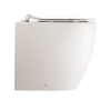 Crosswater Glide II Toilette sur pied - 36.5x51x42.5cm - sans bride - sans abattant - Blanc brillant mat SW765680
