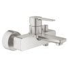 Grohe Lineare New badkraan met omstel en koppelingen supersteel SW97556 Grohe Lineare New badkraan met omstel en koppelingen supersteel SW97556