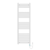Belrad Radiateur sèche-serviettes électrique - 160x50cm - 900W - raccordement à droite - blanc brillant SW1580317