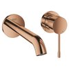 Grohe Essence New afbouwdeel voor 2-gats inbouw wandkraan M-size met uitloop 18.3cm warm sunset SW97507 Grohe Essence New afbouwdeel voor 2-gats inbouw wandkraan M-size met uitloop 18.3cm warm sunset SW97507
