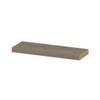 INK 20d étagère murale - 60x20x3,5cm - bord avant chanfreiné - pour niche - MFC chêne grège SW493447