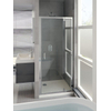 Bruynzeel Cilo draaideur 95x195cm aluminium-helder 6mm veiligheidsglas SW451243 Bruynzeel Cilo draaideur 95x195cm aluminium-helder 6mm veiligheidsglas SW451243