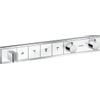 Hansgrohe RainSelect élément de finition pour robinet de douche encastré thermostatique pour 4 fonctions 59.8x90cm blanc/chrome SW157091