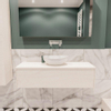 Mondiaz lush 120cm vanity underlayment 1 tiroir lavabo barco middle sans trou pour robinet d'occasion OUT10997