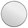 Differnz Spiegel Rond aluminium 65 x 65 cm zwart SW705538
