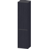 Duravit Ketho.2 Hoge kast - met 2 deuren - 40x176x36cm rechts - met tip oneiken - mat zwart eiken SW772465